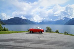 Goggo Coupé in Skandinavien. Auf GO250 Oldtimer miterleben